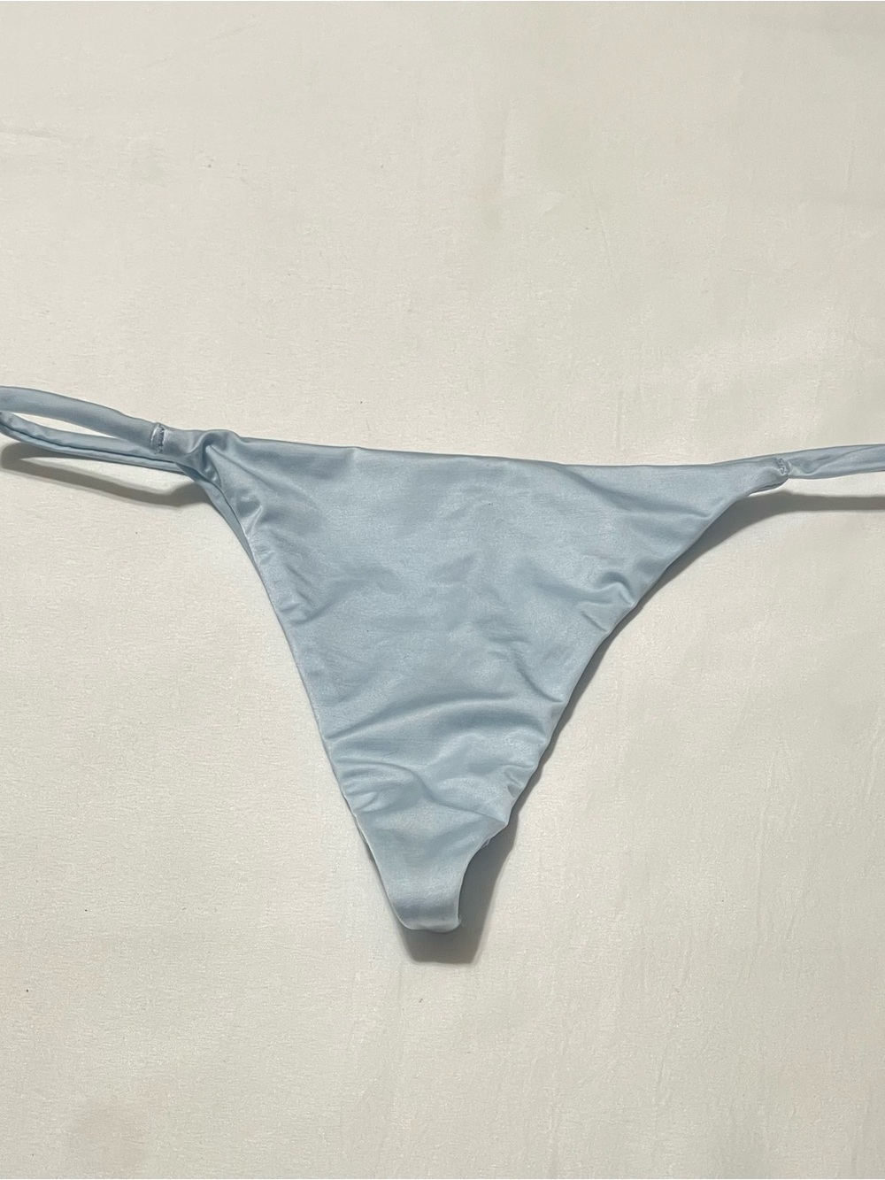 Negative Underwear Glacé String Thong Light Blue XS NWOT Never Worn